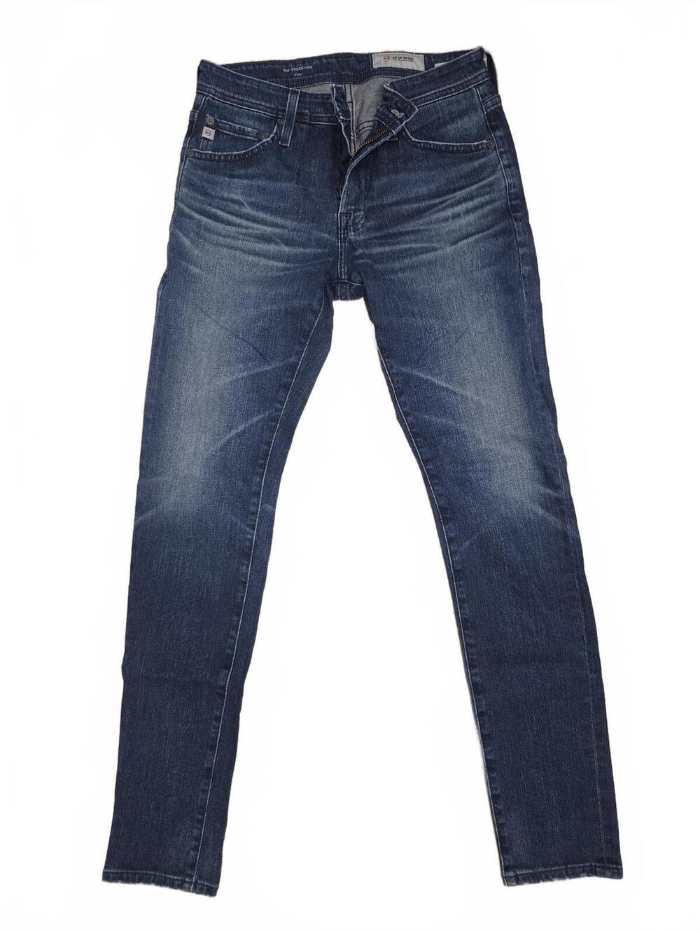 AG Adriano Goldschmied The Stockton Skinny Dark Wash Denim Jeans Womens Size 30R